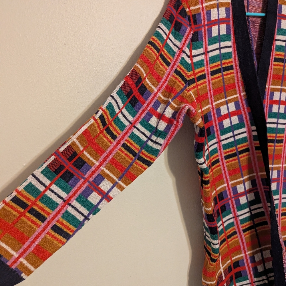 Anthropologie x Moth Williston Plaid Cardigan - Picture 8 of 9